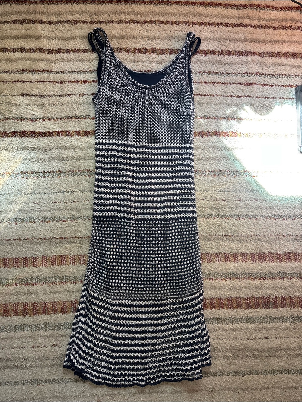 J. Crew Crochet Midi Dress